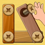 Wood Nuts & Bolts Puzzle Mod Apk v10.3 (Unlimited Money) Unlocked