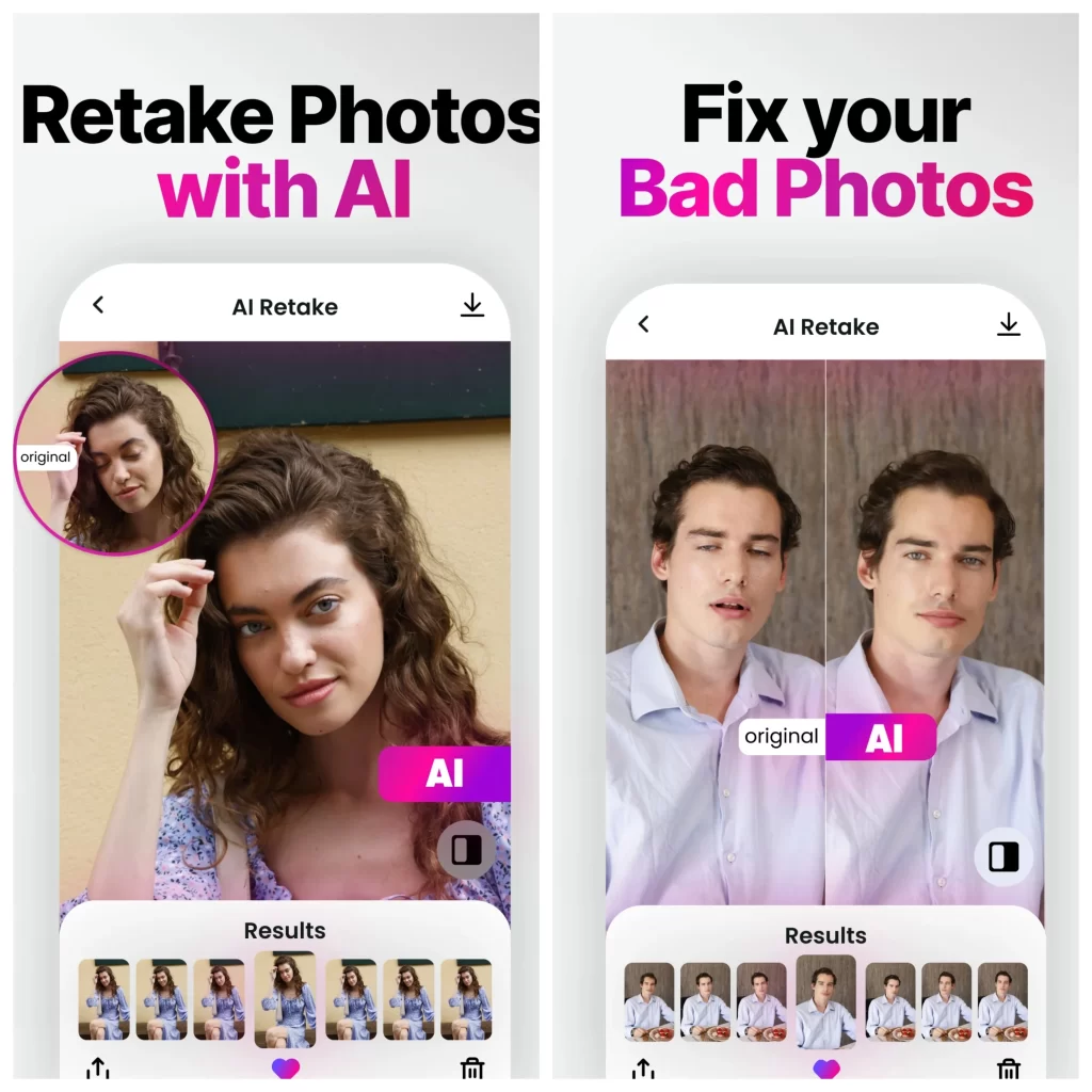 Retake AI Mod Apk (Premium Unlocked)