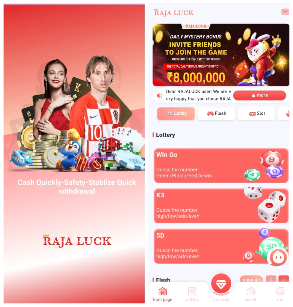 Raja Luck Hack Mod Apk (Unlimited Money 7 Gift Codes)