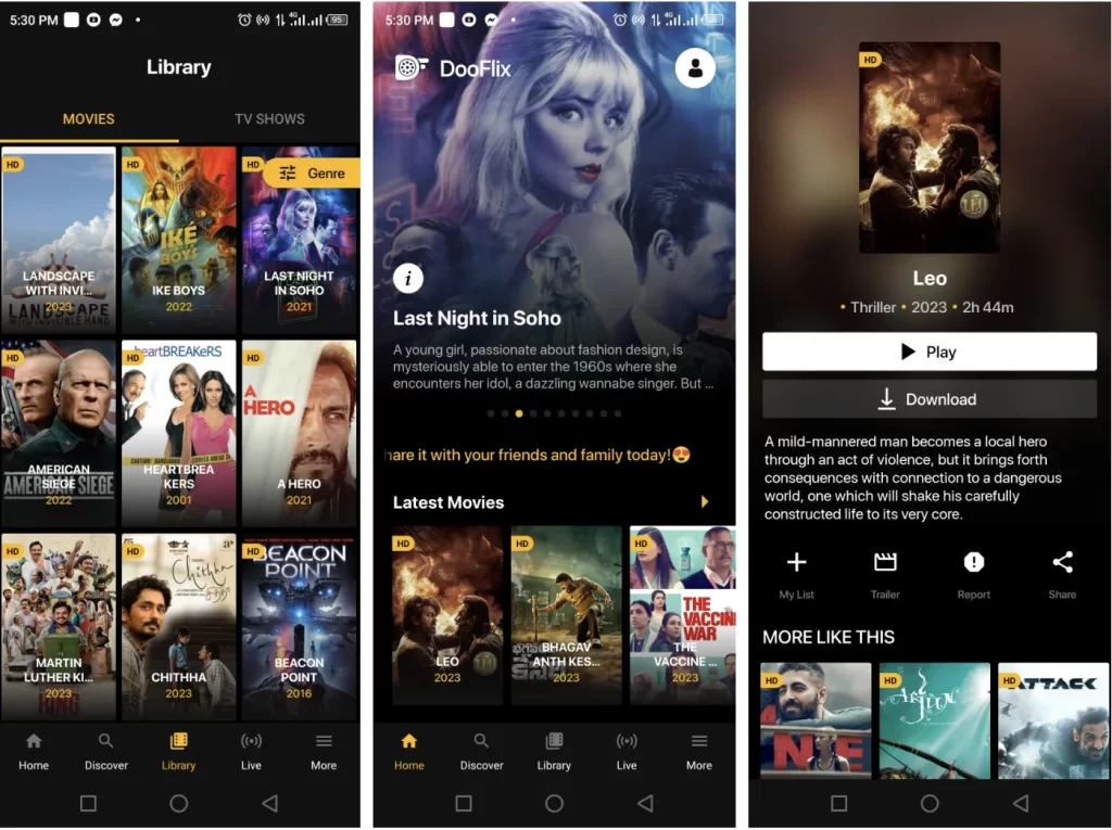 Dooflix Mod Apk (Premium Unlocked, No Ads) Latest Version