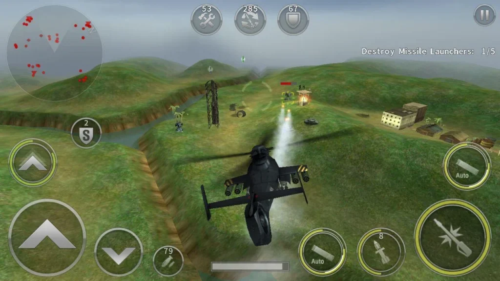 Gunship Battle MOD APK (All unlocked, Unlimited Gold)