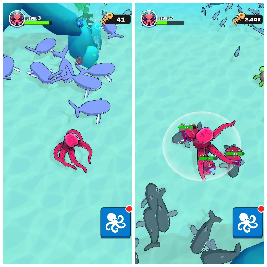 Octopus Feast Mod Apk (Unlimited Money)