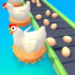 Idle Egg Factory Mod Apk v2.8.4 (Unlimited Money and gems)